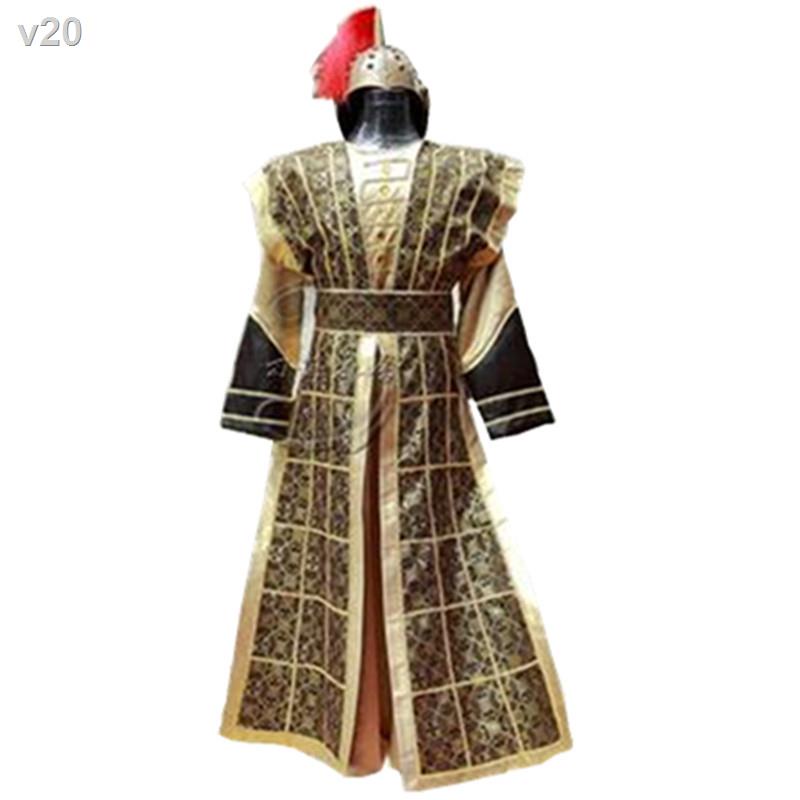 ☼✴﹍Trang phục lính cổ nam canh áo giáp đồng tướng quân biểu diễn opera Hanfu phụ nữ