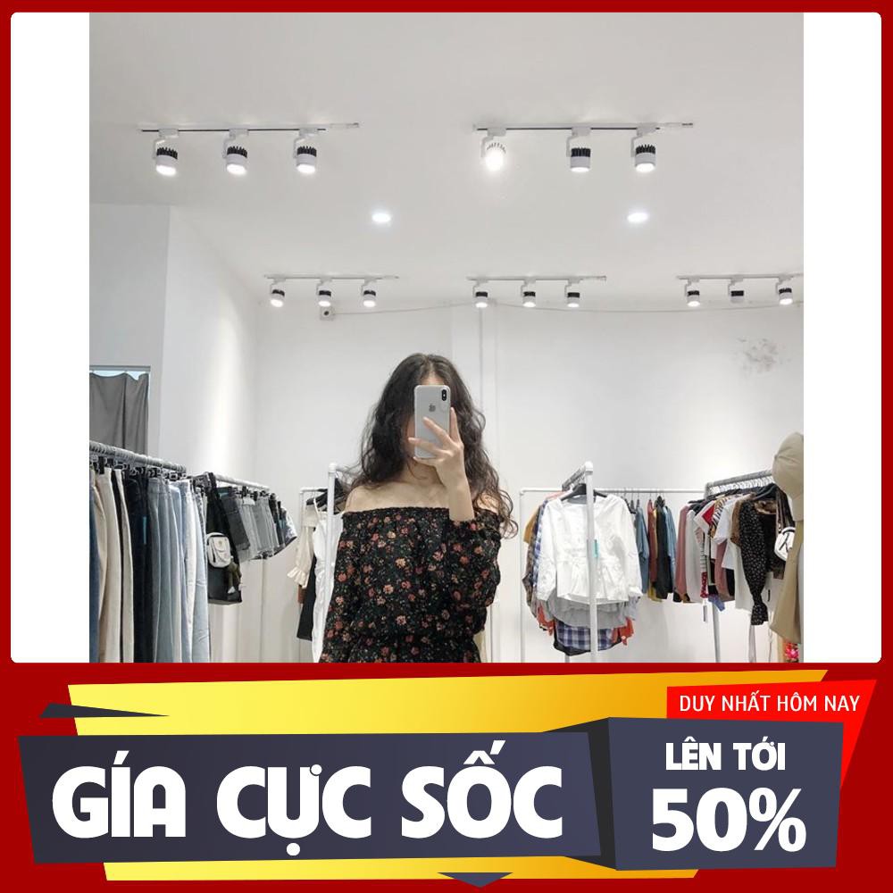 (SẴN) Đầm hoa trễ vai hàng xuất Ulzzang - Hàng nhập khẩu