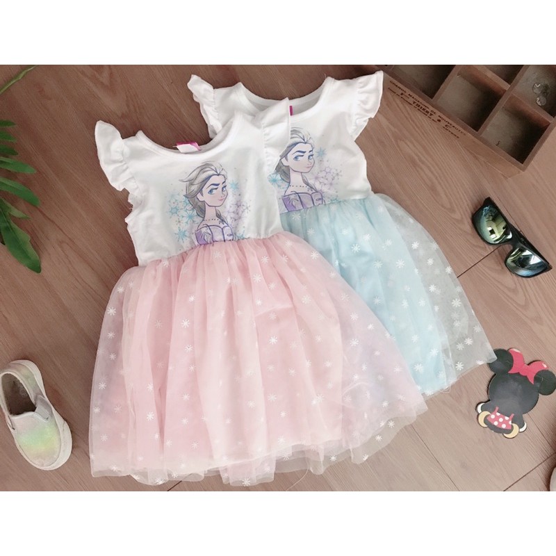 váy elsa disney dư xịn