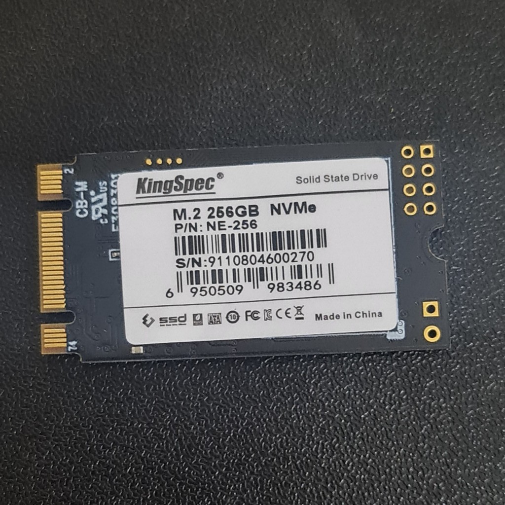 Ổ cứng SSD Kingspec M2 Nvme 2242 512GB 256GB 128GB - Đọc ghi tối đa 2500Mb/s & 1800Mb/s - Bảo hành 3 năm | WebRaoVat - webraovat.net.vn