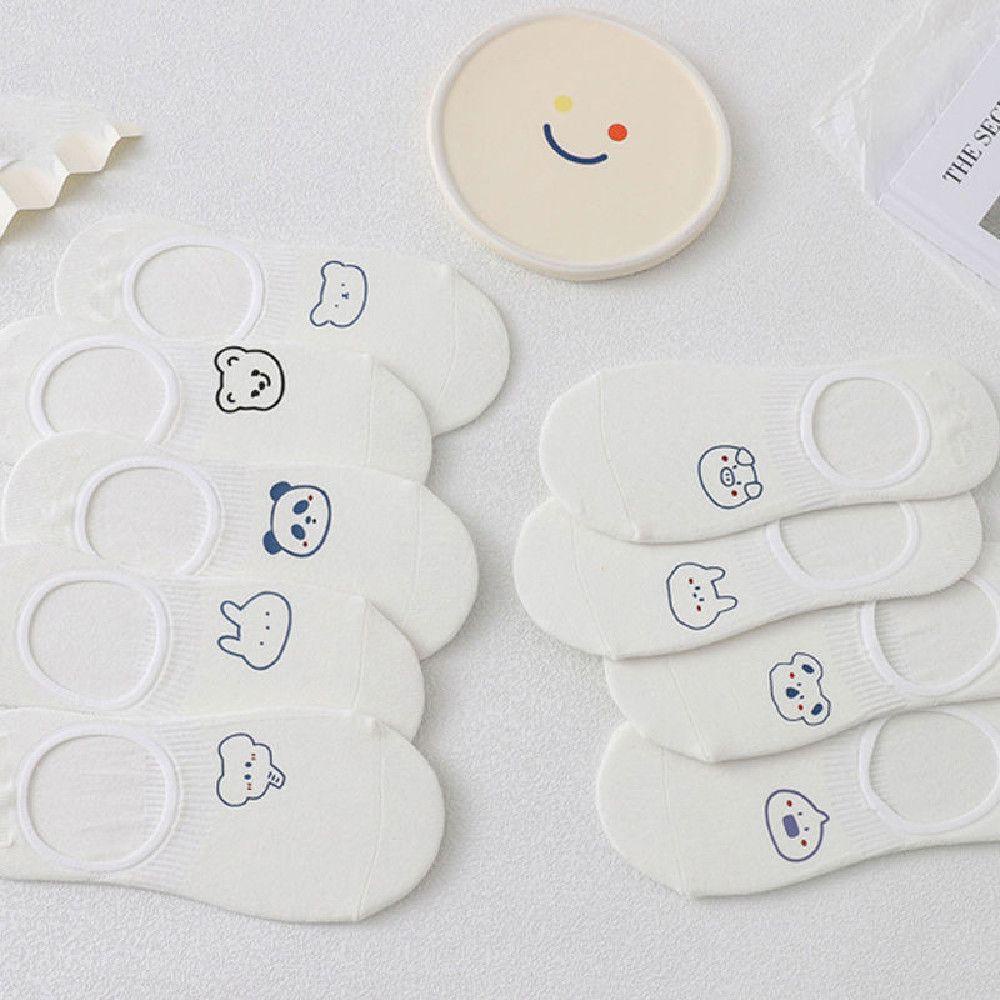 MAXG Tất Cotton Trắng Vô Hình Thoáng Khí