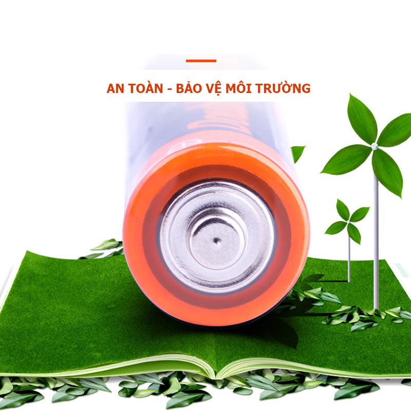 Combo 40 viên Pin tiểu khô 1,5V carbon Doublepow (chọn pin tiểu AA và pin đũa AAA)