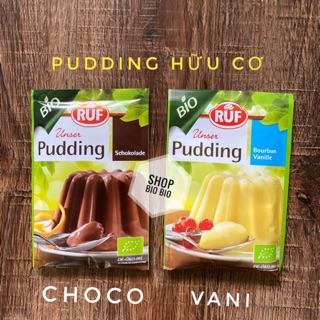 PUDDING HỮU CƠ VANI RUF / ALNATURA VỚI HẠT VANI THẬT