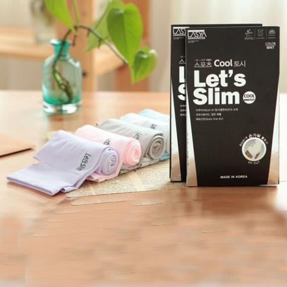 Ống tay chống nắng sỏ ngón Let's Slim (chọn ngẫu nhiên)  ྆