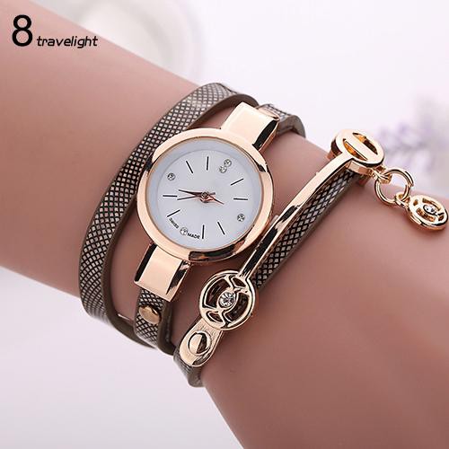 Đồng Hồ Đeo Tay Điện Tử Đính Đá Thời Trang Cho Nữ