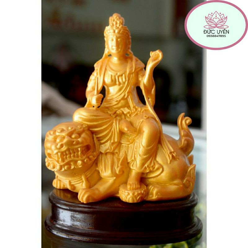 Tượng ngài Văn Thù Bồ Tát- Phổ Hiền Bồ Tát-6 Mẫu