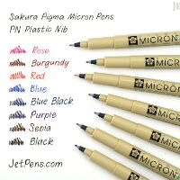 Bút line Sakura Micron
