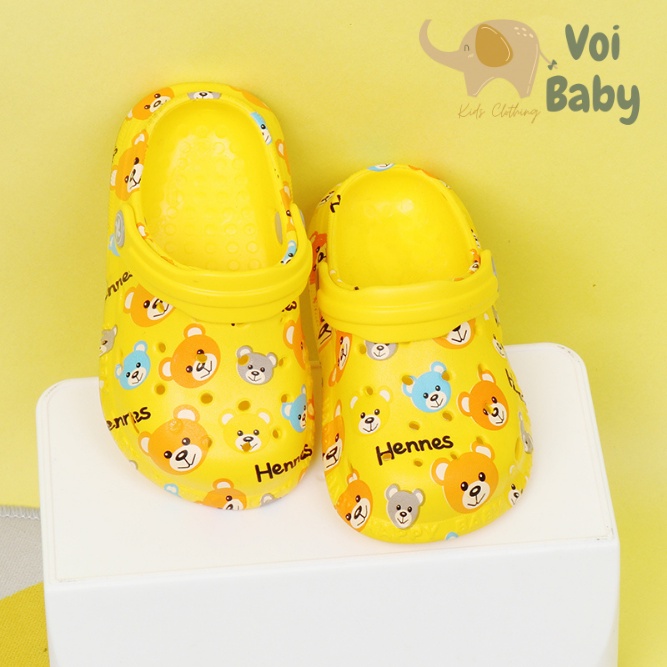 Dép sục cross cho bé gái trai cá mập ngộ nghĩnh cute VOIBABY BL12