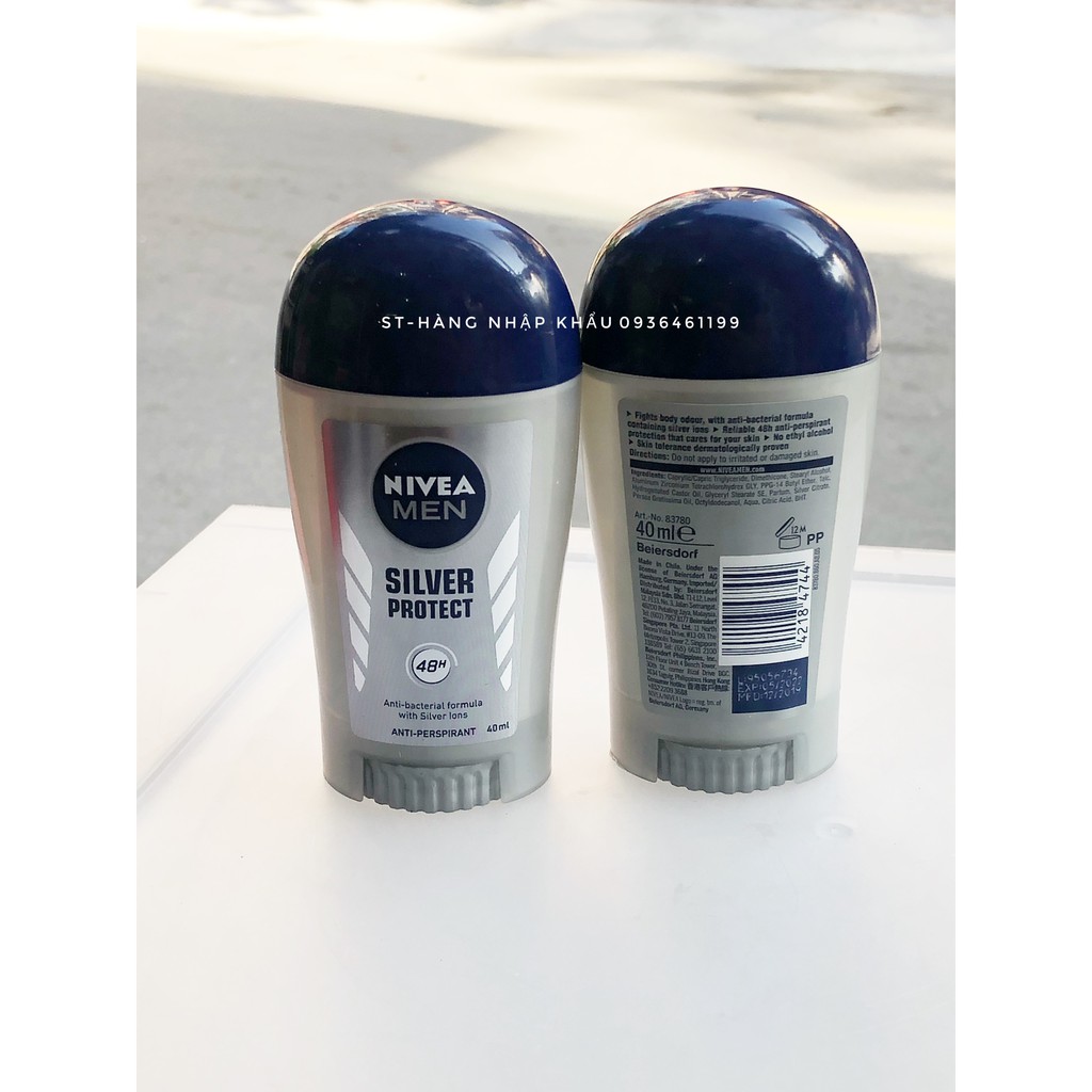 Hàng Đức  – Sáp lăn nách Nivea khử mùi cho nam, khô thoáng 40ml