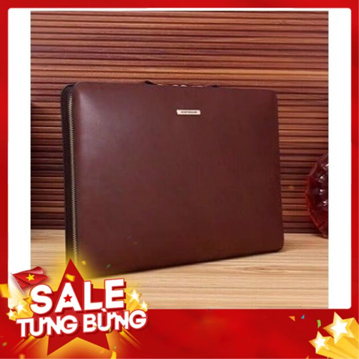 Ví Cầm Tay TZ63 Da Bò Thật