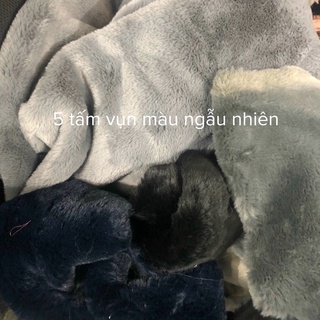 Combo 10 dây - Vải lông vụn - thảm lông vụn