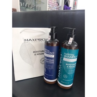 Dầu Gội Xả Siêu Mềm Mượt Thơm Như Nước Hoa [ CẶP GỘI XẢ MAXPRO 500ml ]