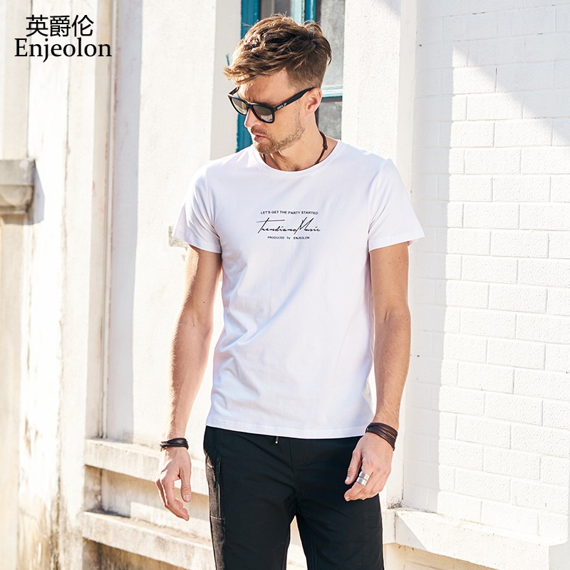 [Clearance] Summer Men's Short Sleeve T-Shirt Trend Hundreds Of Youth Spa Shirts Men's Half Sleeve Top Too Temperature T