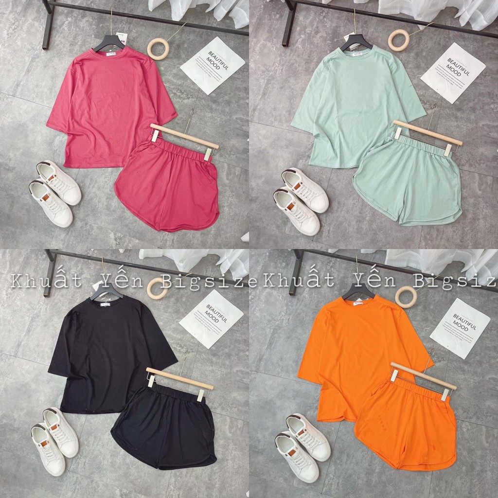 Set bộ cộc BIGSIZE 50 đến 85kg