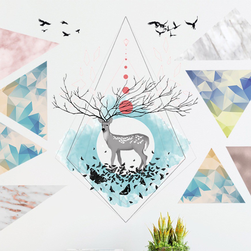 Decal, Tranh dán tường BOHO