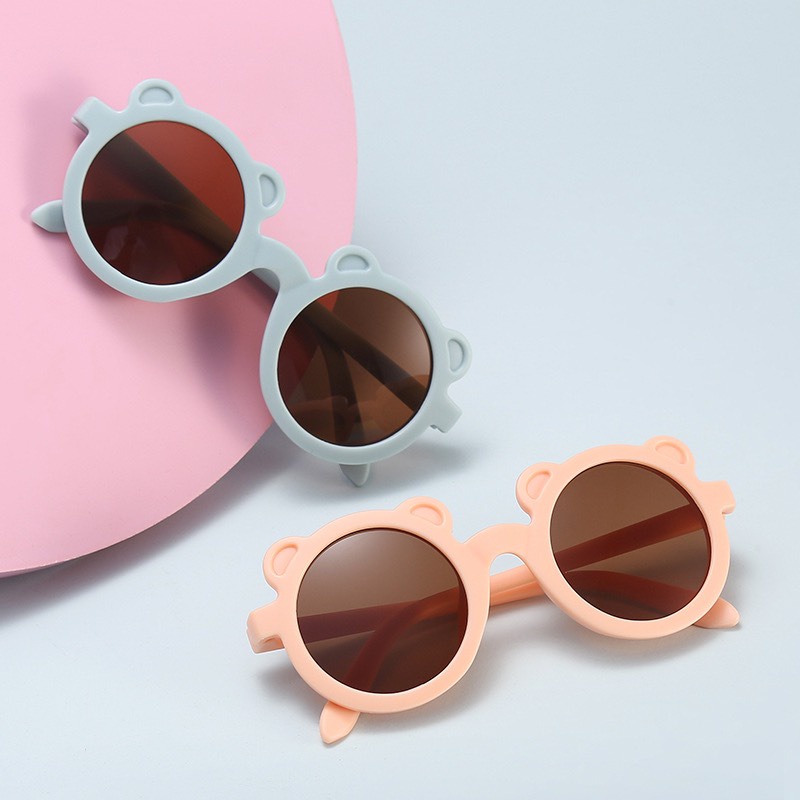 Mắt Kính Thời Trang Trẻ Em Tai Gấu 660 Nhiều Màu Phong Cách Sành Điệu - Hazo