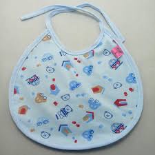 Yếm tròn buộc dây 2 lớp Fusi, yếm dãi chống thấm, cotton cho bé