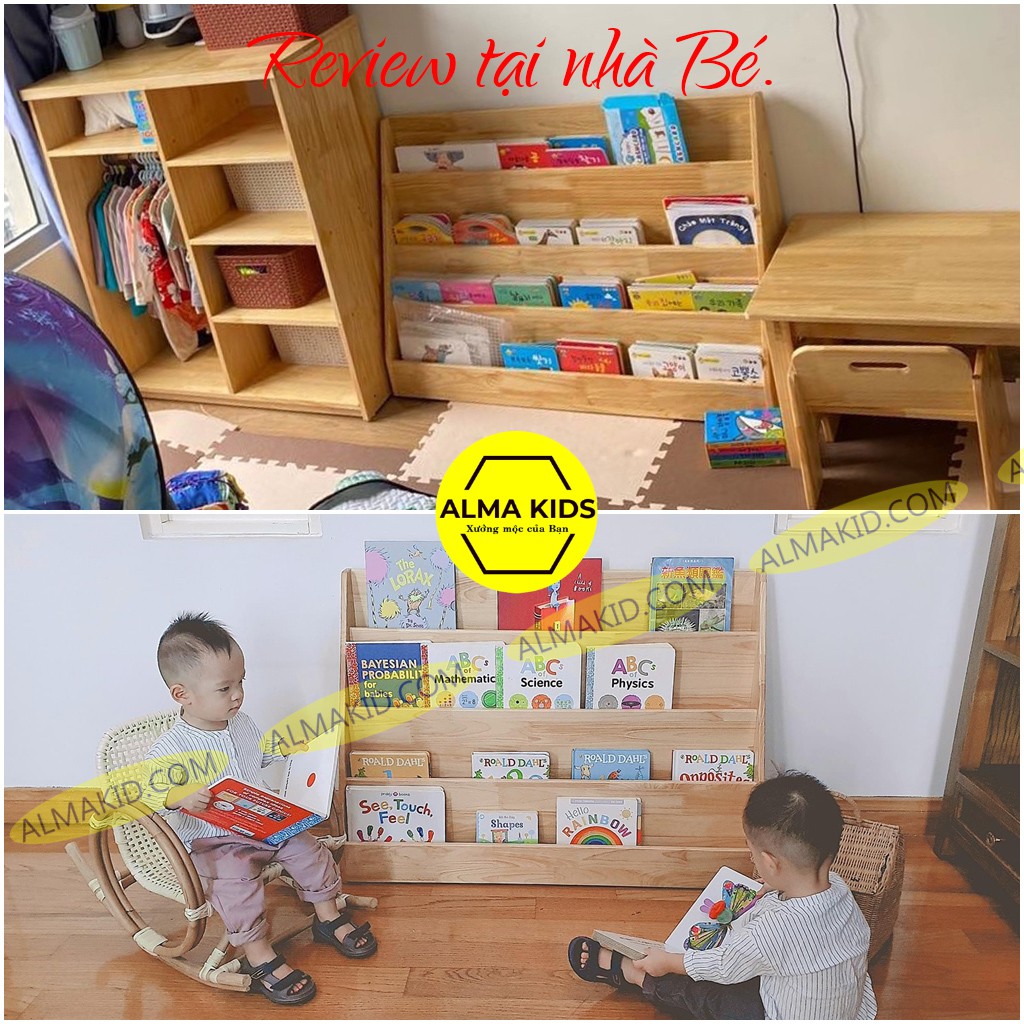 Kệ Sách Cho Bé Vững Chãi Phát Triển Alma Kids AMK2112 – Giá Sách Cho Bé -  Tủ Sách Cho Bé.