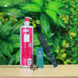 Dầu gội TIGI ĐỎ - COMBO GỘI XẢ TIGI RESURRECTION SUPER REPAIR + Tặng lược Chaoba, Ocean 30ml