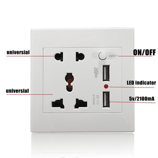 Ổ Cắm Gắn Tường 2.1a