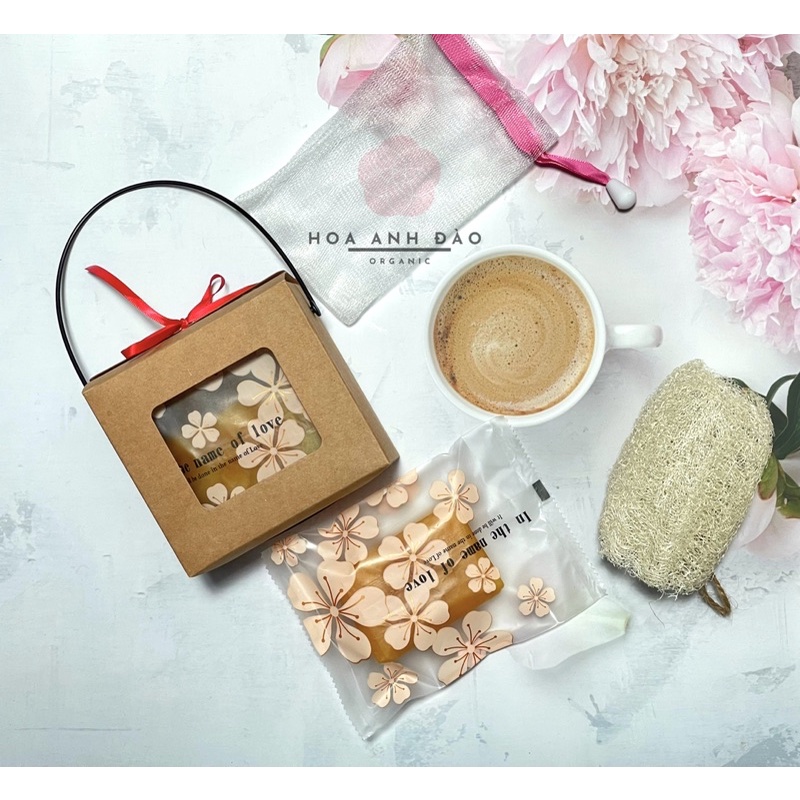 [SOAP NGHỆ MƯỚP ĐẮNG CAM] Xà Phòng Thực Vật Thủ công thương hiệu Hoa Anh Đào | BigBuy360 - bigbuy360.vn