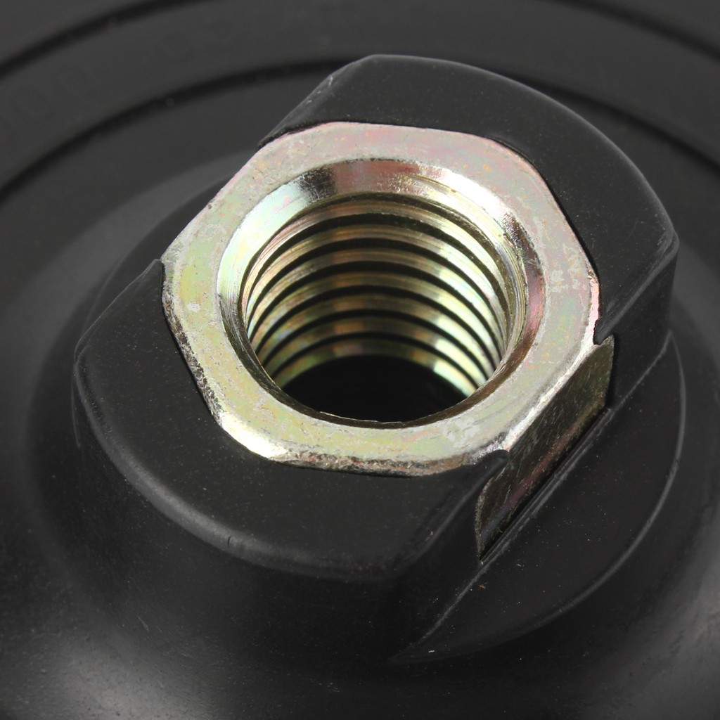 Miếng Đệm Lưng Phớt Đánh Bóng M10/M14 Kích Thước 3/4/5/6/7 Inch Dành Cho Máy Mài