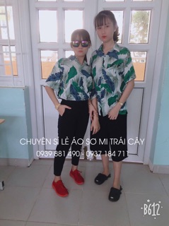 Áo sơ mi hawaii nhiều size