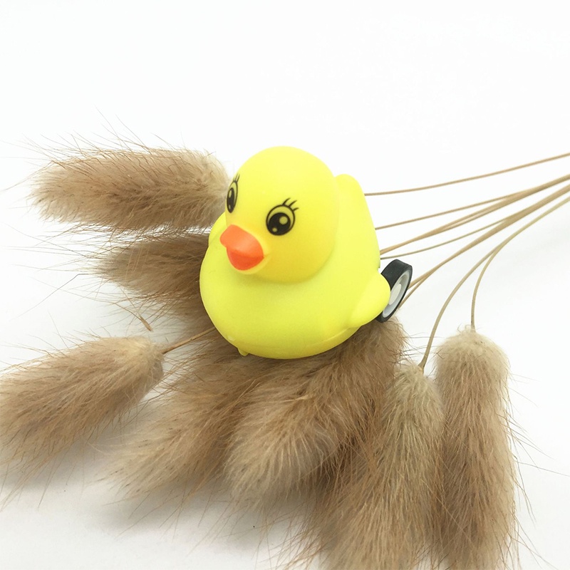 Đồ chơi xe kéo SEA SUN TOYS hình chú vịt vàng hoạt hình dễ thương độc đáo cho bé