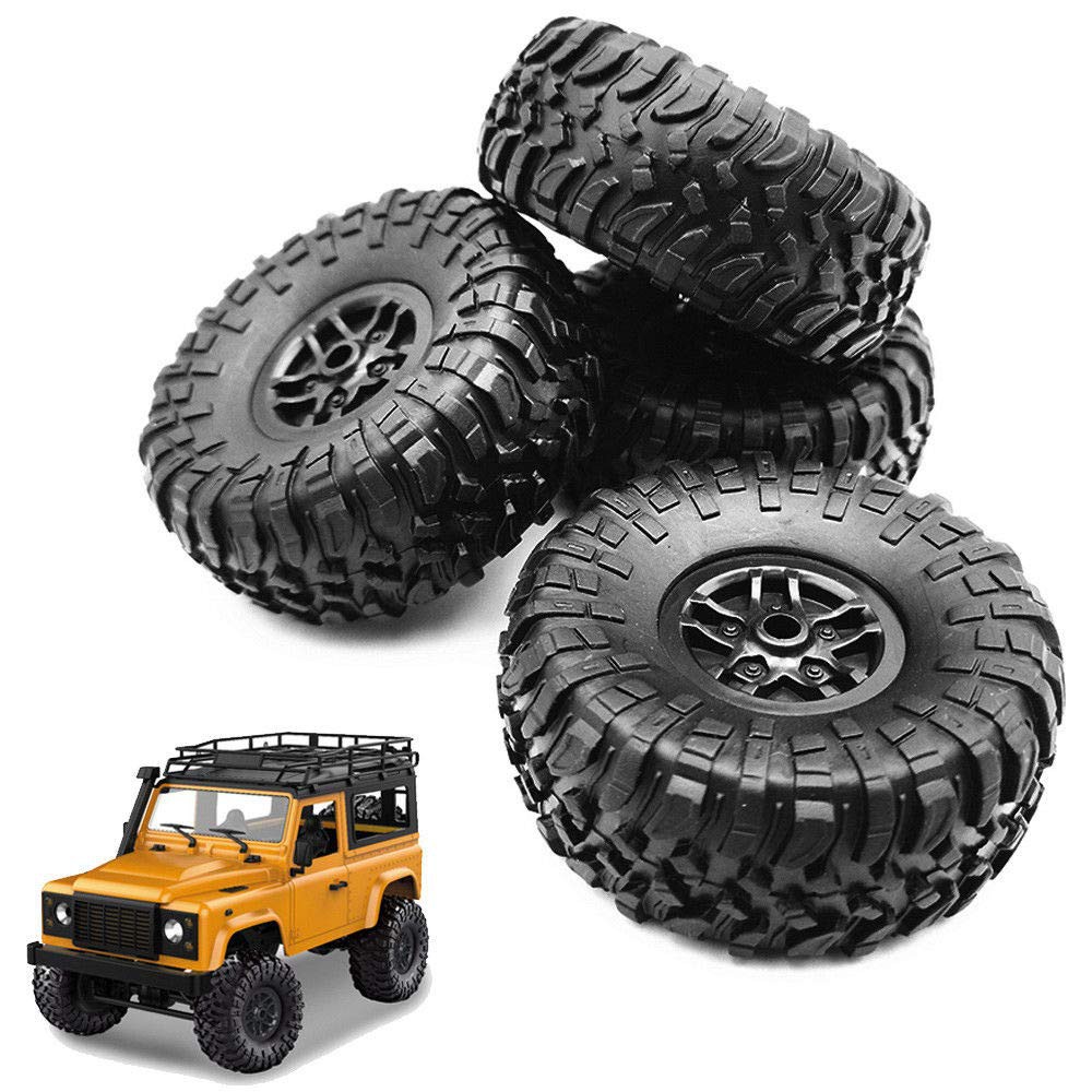 Bộ lốp xe Land Rover Defender D90 lắp cho xe MN99s tỉ lệ 1:12