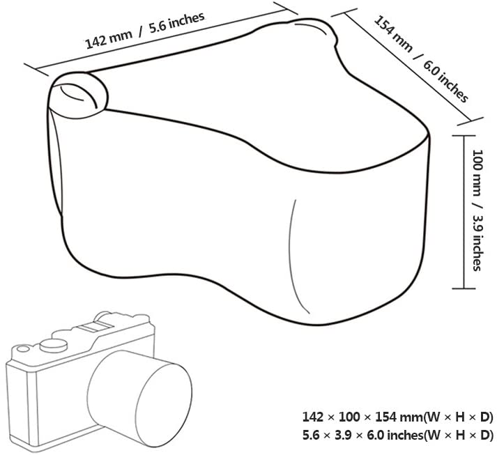 Túi Đựng Bảo Vệ Camera Sony A1 A7 Ii A7iii A7r Iii Iv A7s Iii Nikon Z5 Z6 Z7 Z50