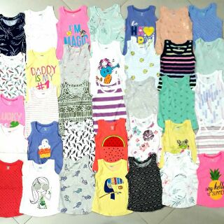 Set 5 Áo 3 lỗ Bé gái Old Navy