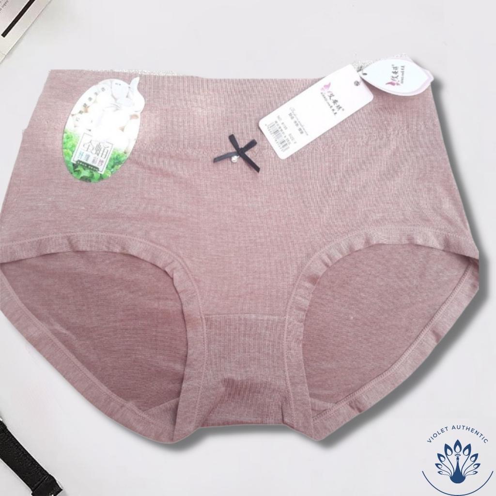 Quần lót nữ bigsize muối tiêu cotton cạp cao Q8159 chất đẹp 3XL 4xl dành cho người béo mập