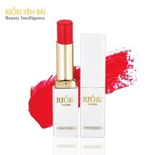 Son dưỡng Hàn Quốc - Son dưỡng Riori Lipstick 04 - Sum Red: Màu Đỏ Cam - son không chì