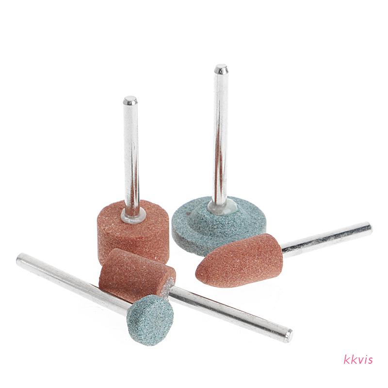Set 5 đầu mài đánh bóng cho cho máy mài xoay 3mm đa năng chất lượng cao