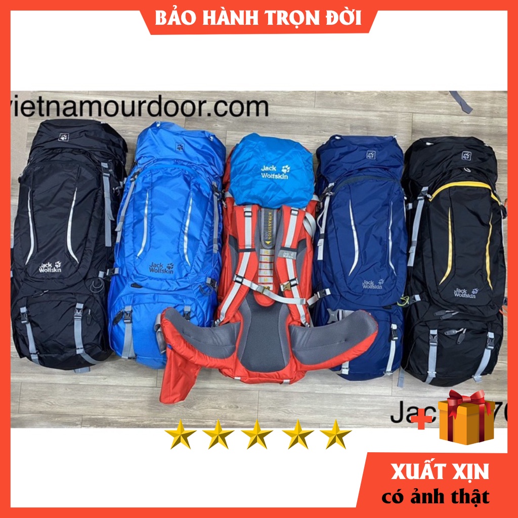 Balo JACK WOLFSKIN DENALI 70 -balo du lịch - balo trekking