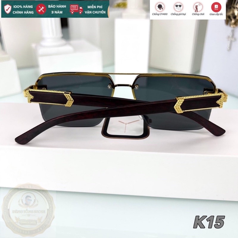 Kính Râm Nam K15 Chống Chói Chống Tia UV400