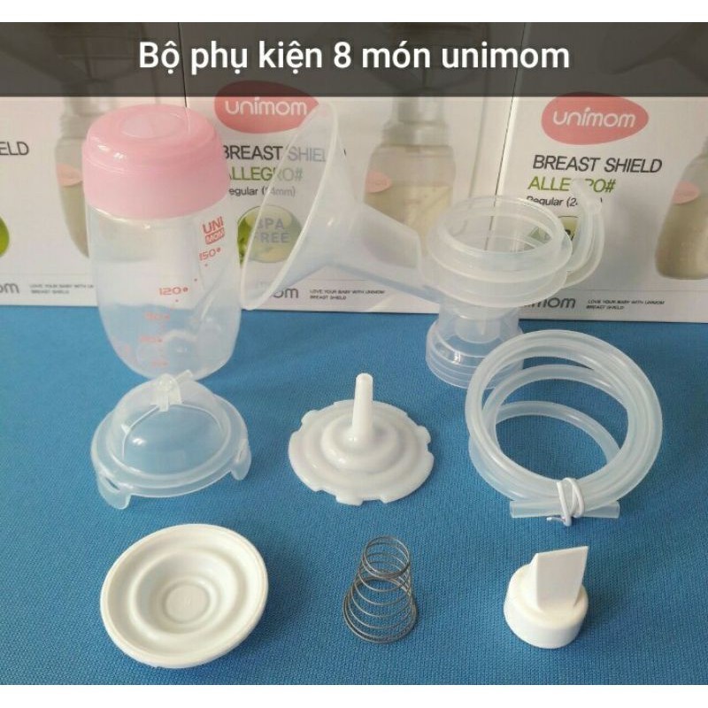 Bộ phụ kiện thay thế vắt sữa điện unimom