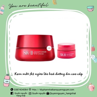 Kem mắt sk-ii skin power eye cream radical new age 2.5g