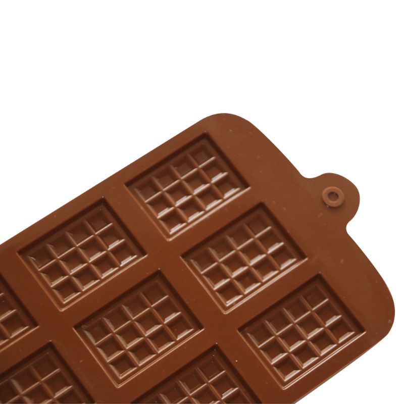 Set 5 Khuôn Silicone Làm Bánh Waffle 12 Ngăn Tiện Lợi