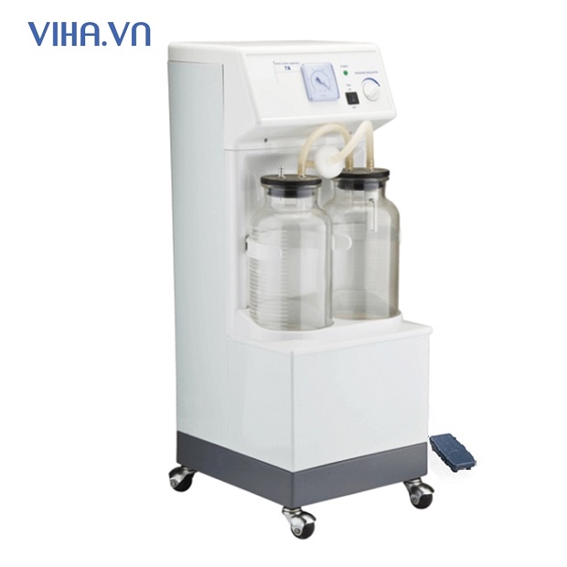 Máy hút dịch, hút đờm 2 bình Yuwell 7A-23D