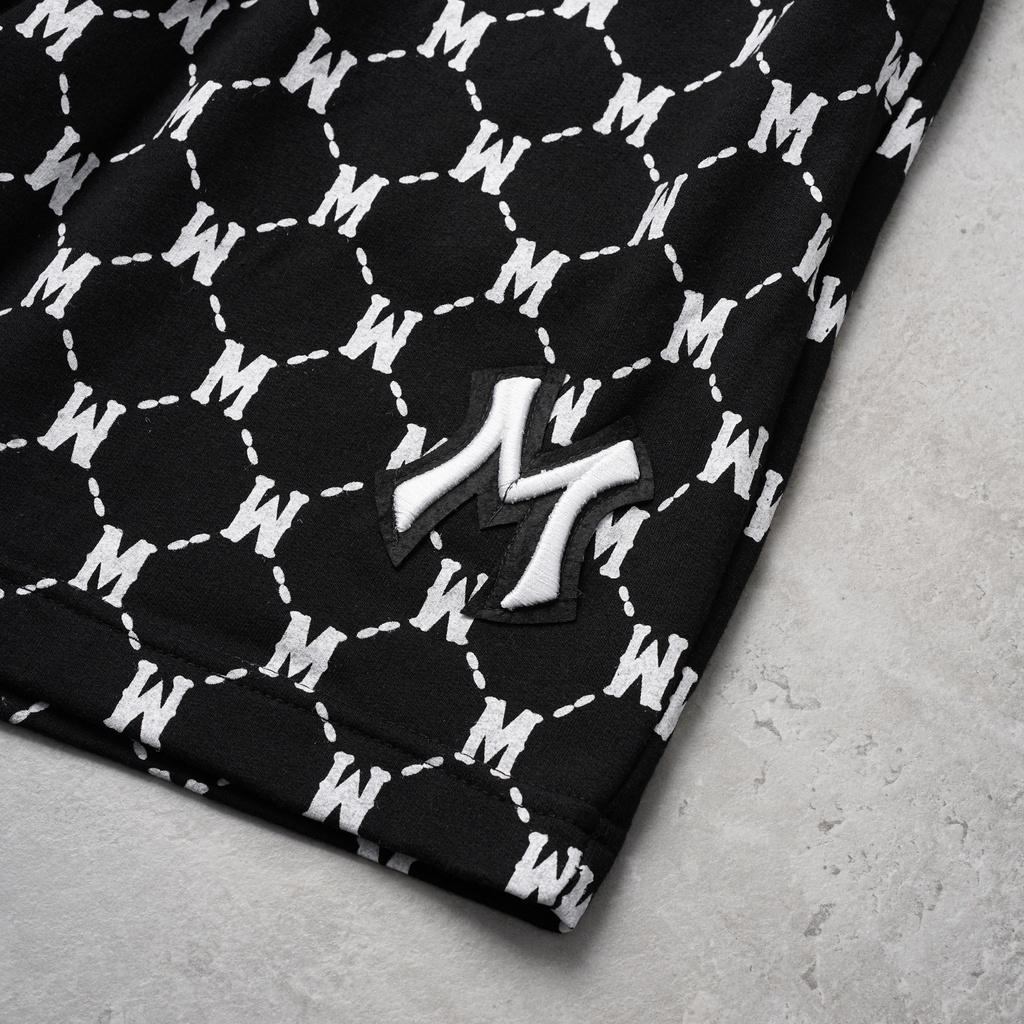 Quần shorts Monogram MSW Town, quần short nỉ nam nữ unisex