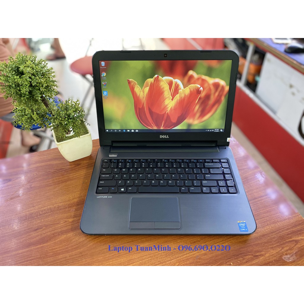 Laptop cũ Dell Latitude 3440 CỰC ĐẸP - máy mỏng nhẹ dùng mượt - RAM 4GB SSD 120GB màn hình 14 inch