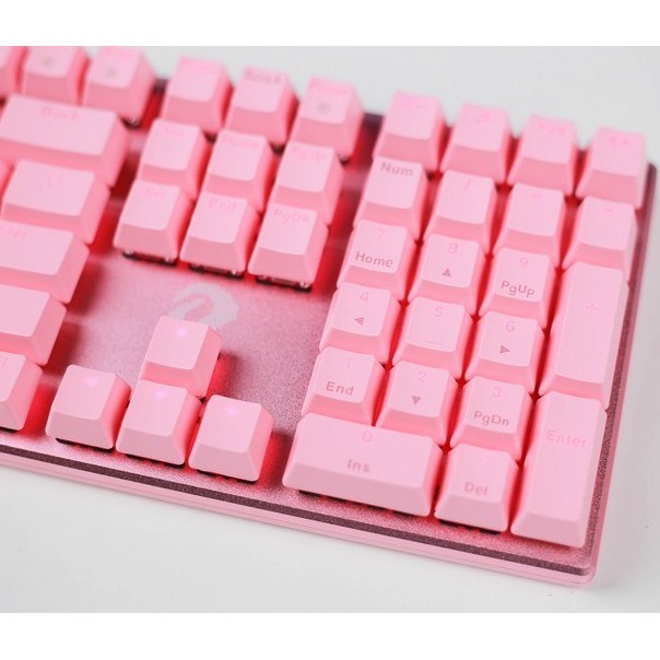 Bàn phím cơ Gaming DAREU EK810 Pink / Black (MULTI-LED) - Hàng chính hãng