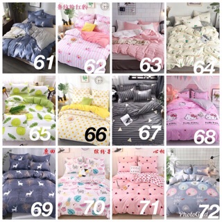 Bộ chăn ga gối cotton poly (Hàng nhập)