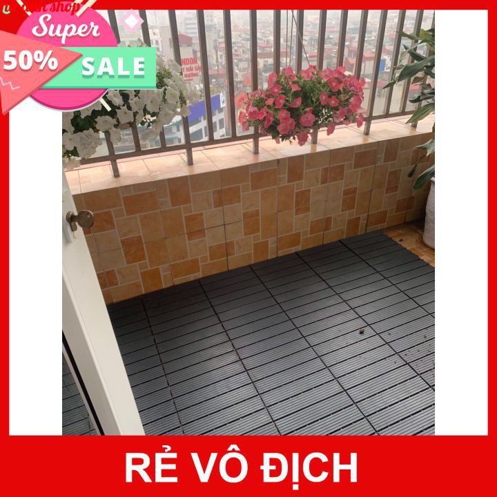 [SIÊU SỐC] Miếng nhựa lót sàn ban công  XẢ KHO  trang trí ban công cực đẹp