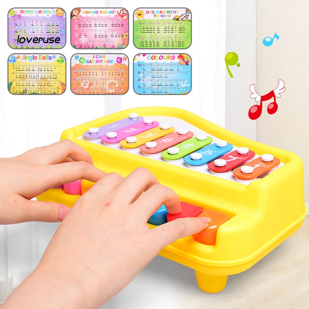 Đàn piano xylophone 2 trong 1 đồ chơi trẻ em