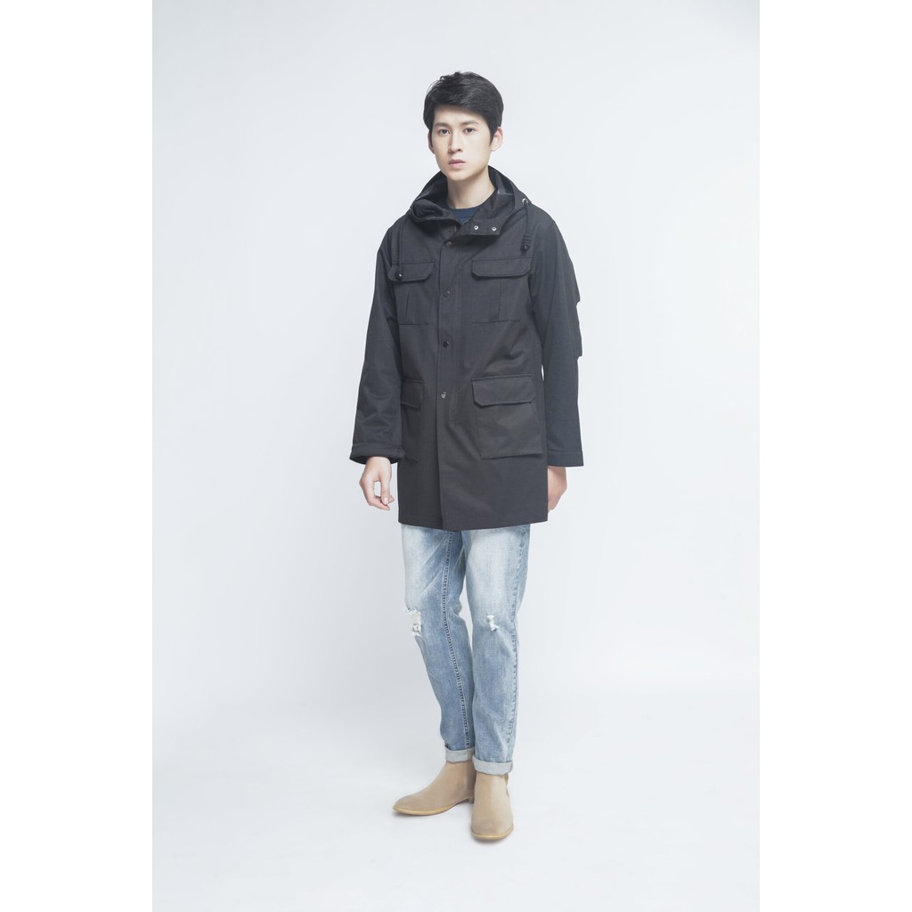 [NHẬP WABRTL5 GIẢM 10% TỐI ĐA 50K ĐH 250K ]Áo khoác nam khaki dài tay IVY moda MS 78E1625