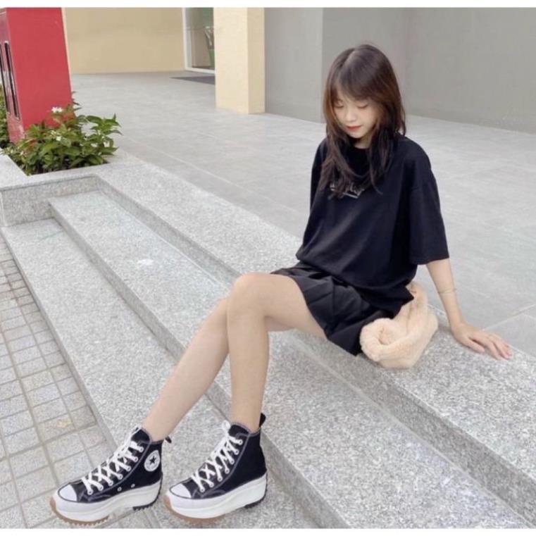 Giày thể thao sneaker convers run star hike high top cổ cao nữ độn đế | BigBuy360 - bigbuy360.vn