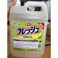 Nước Rửa Chén Nhật Wai 4000ml