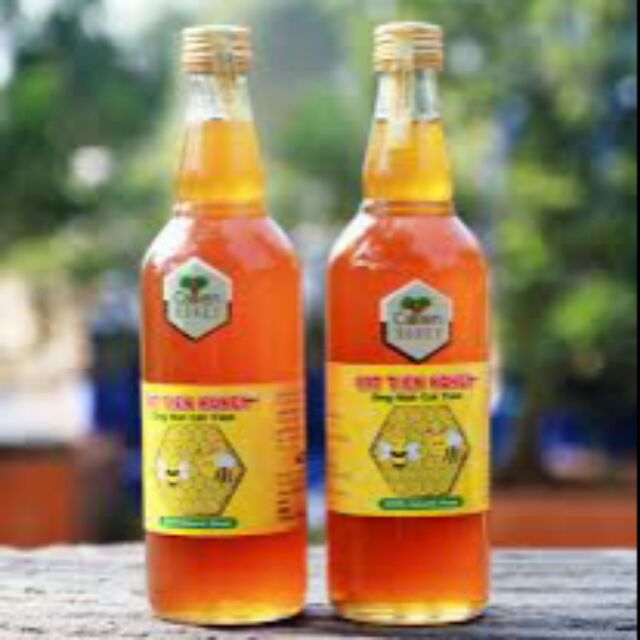 CHAI MẬT ONG THỦY TINH 500ML